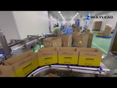 Τελικά αυτόματη γραμμή παραγωγής βαλίτισης και παλέτισης