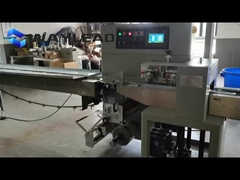 Μηχανή συσκευασίας μαξιλαρίων για τα γρήγορα κατεψυγμένα τρόφιμα Μηχανή σφράγισης μαξιλαρίων από ανοξείδωτο χάλυβα