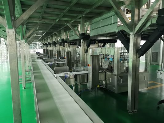 Αμαξοστοιχία συσκευασίας αυτοματοποιημένης αρτοποιίας με χαμηλό θόρυβο ≤ 78 Db