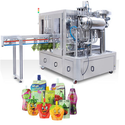 Μηχανή πλήρωσης 50-500ml με ελεγχόμενο από PLC σφουγγαρίστρα