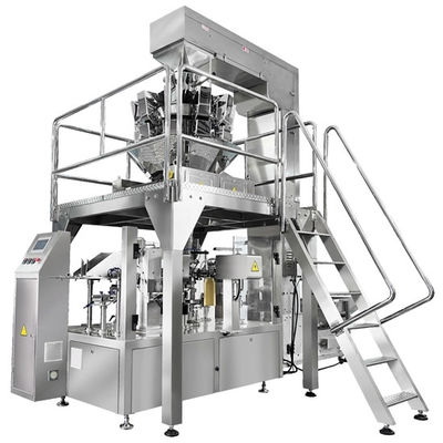 WG300 Granule Doypack Packing Machine Πλήρως αυτόματη συσκευή συσκευασίας σακούλας από προετοιμασία
