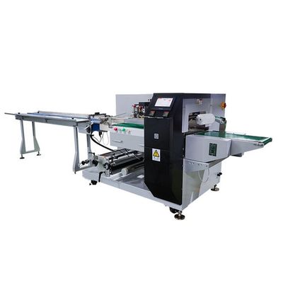 WZ220 Αυτόματη Μηχανή Οριζόντιας Ροής HFFS (Horizontal Flow Wrapping) 150 σακούλες ανά λεπτό, σώμα από ανοξείδωτο χάλυβα 304