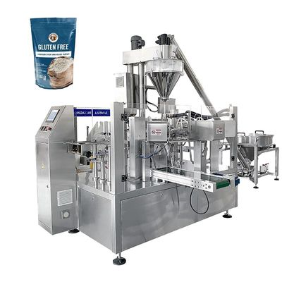 Ταχύτητα συσκευασίας 10-80bags/min Doypack συσκευαστική μηχανή για σκόνη κόκκους υγρό stand-up pouch bags film foil pouch
