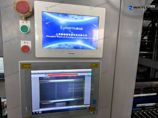 Ελεγχόμενη με PLC αυτόματη γραμμή συσκευασίας με χωρητικότητα 35-150 σακούλες/min και ολοκληρωμένη ανίχνευση μετάλλων